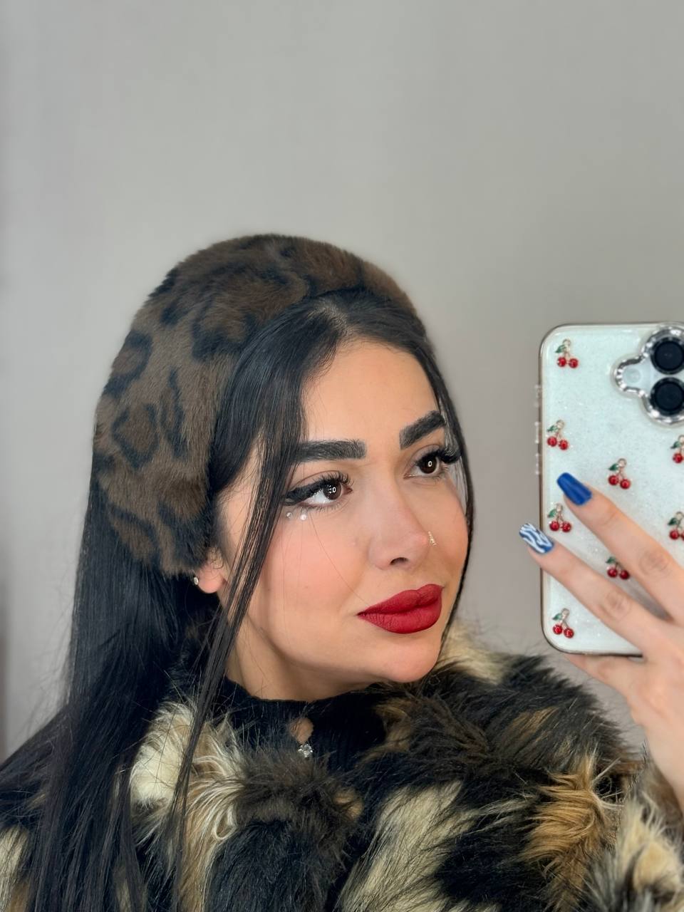 هدبند پلنگی زنانه پشت کش‌دار، شیک و باکیفیت